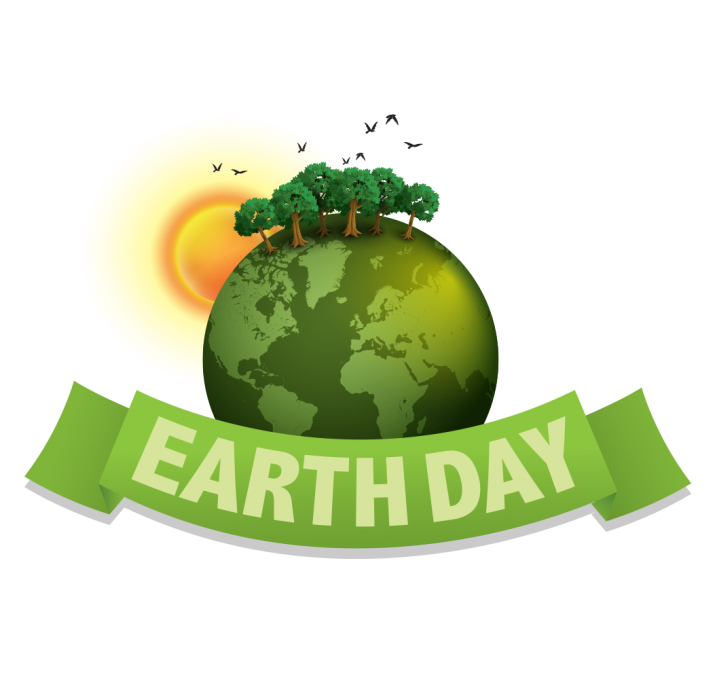 Earth Day Icon Background PNG Image