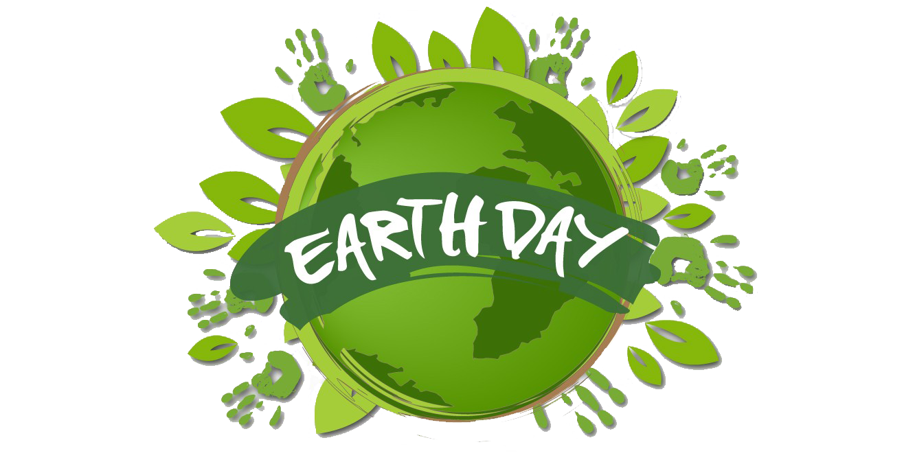 Earth Day Logo Background PNG Image
