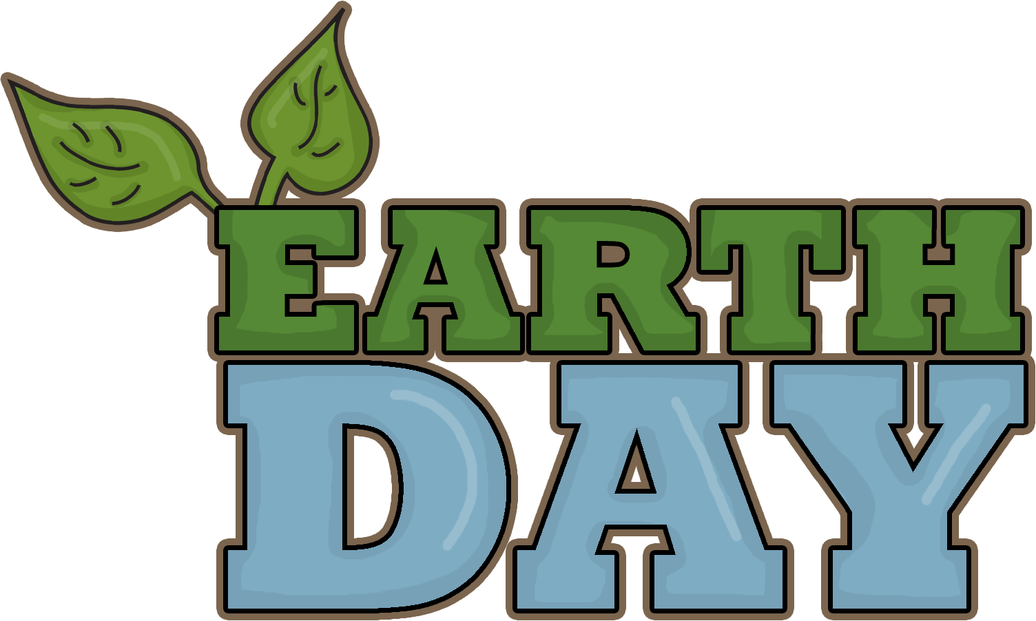 Earth Day Logo PNG Clipart Background