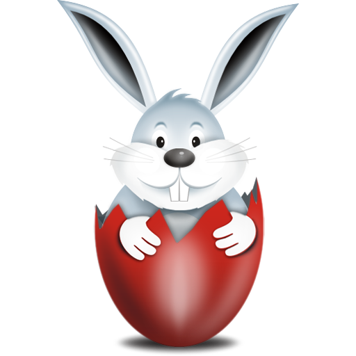 Easter Bunny Vector PNG HD Quality