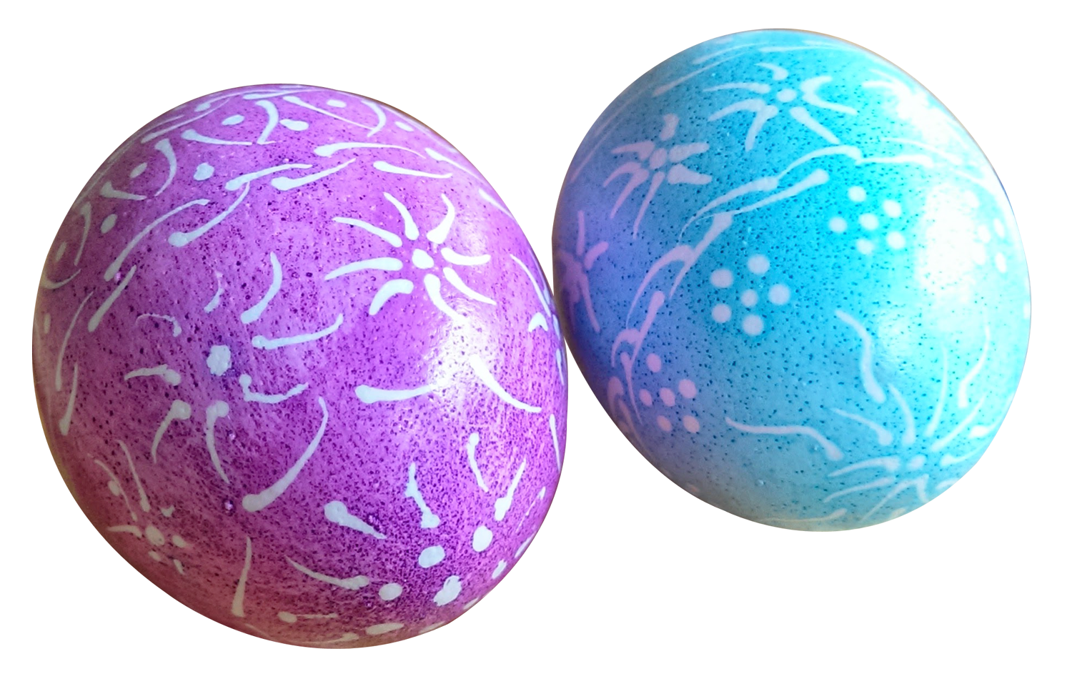 Easter Eggs Colorful Background PNG Image