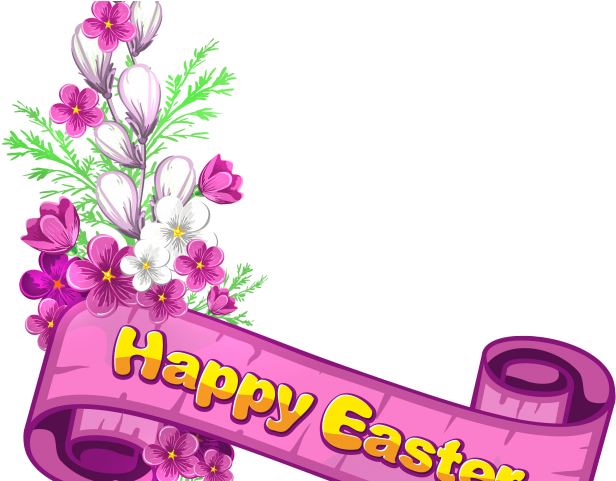 Easter Flower Transparent Background