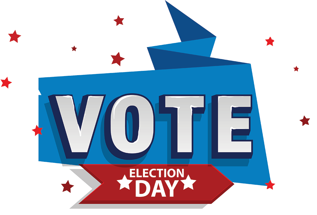 Election Day Democracy Background PNG Image