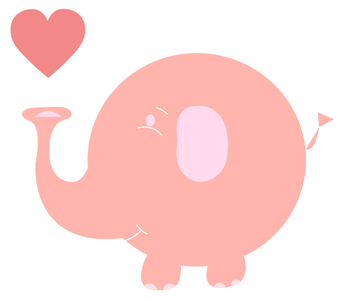 Elephant Vector PNG HD Quality
