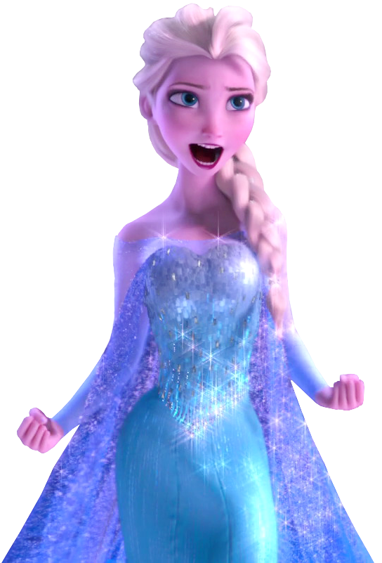 Elsa Background PNG Image