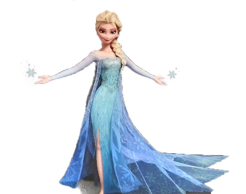 Elsa Princess Background PNG Image