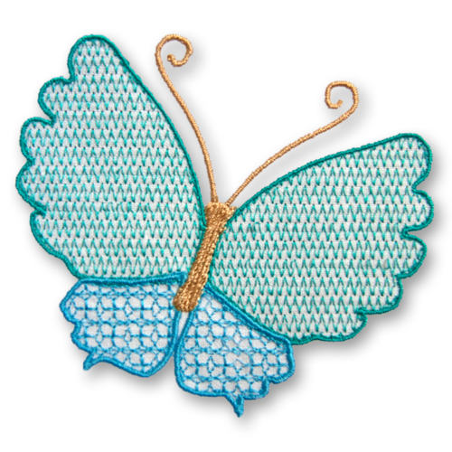Embroidery Butterfly PNG Clipart Background
