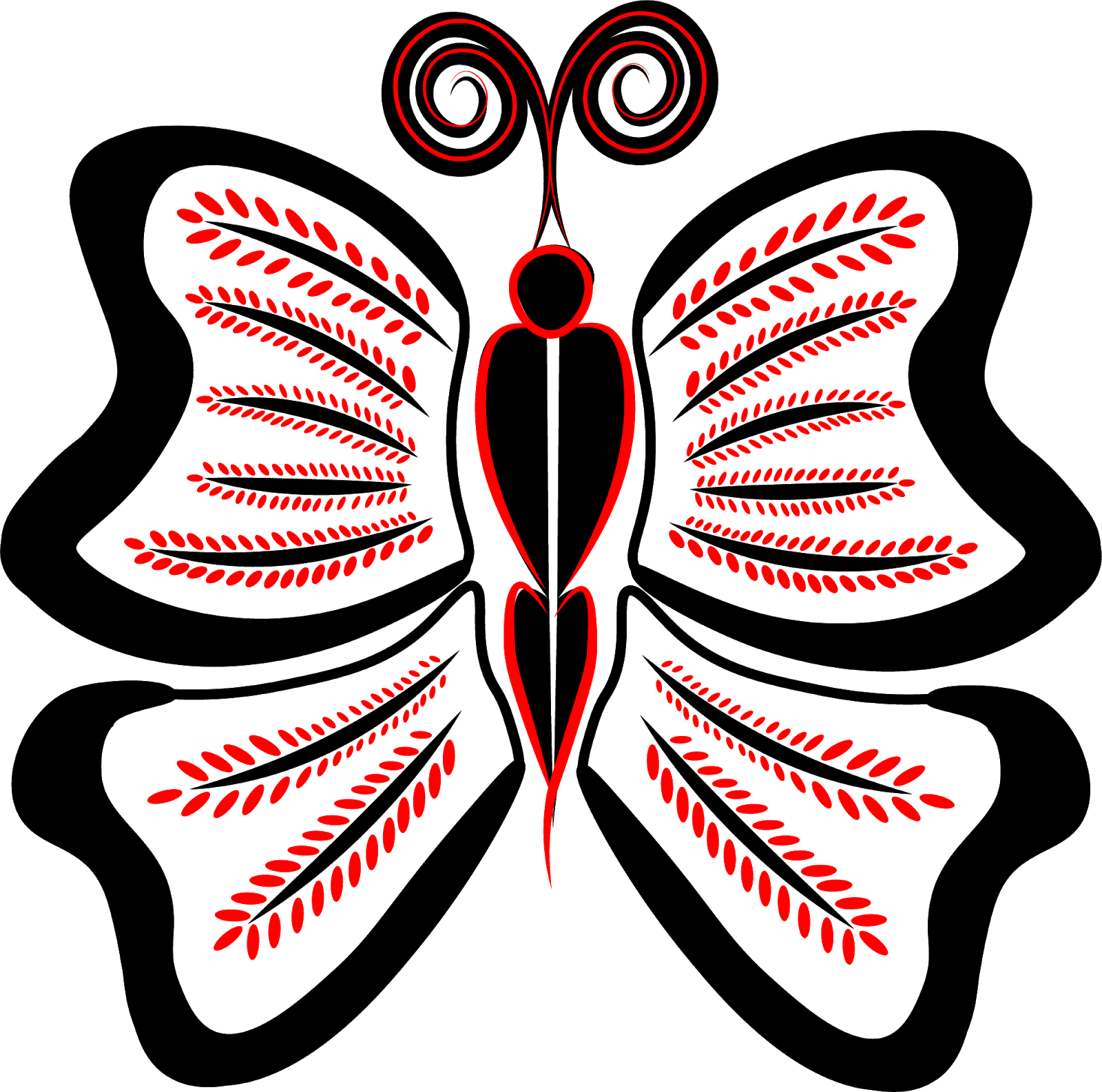 Embroidery Butterfly PNG HD Quality