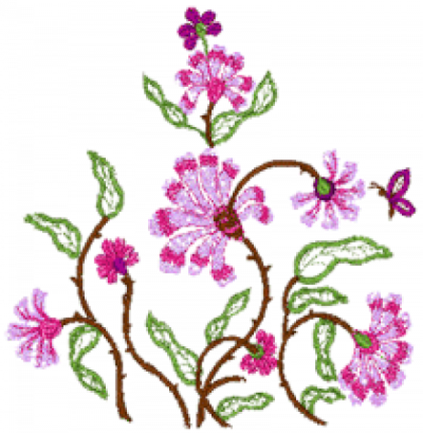 Embroidery Design PNG HD Quality