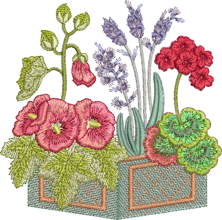 Embroidery Transparent Background