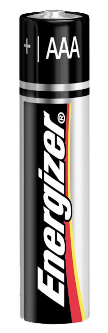 Energizer Single AAA Battery Transparent PNG