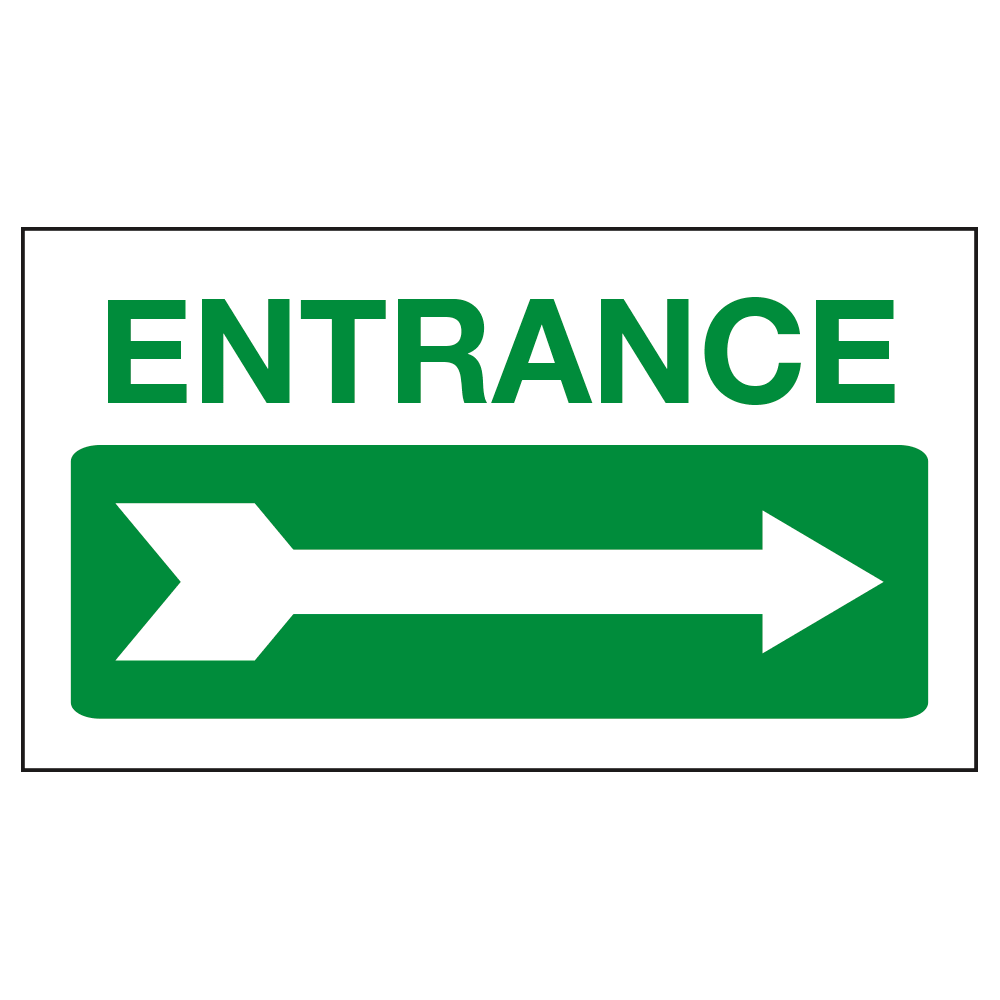 Entry Sign PNG HD Quality