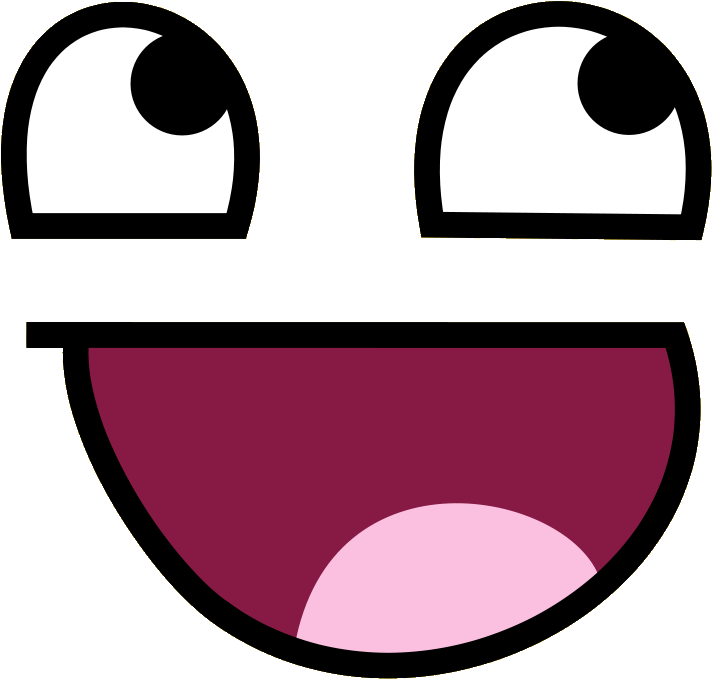 Epic Face Face PNG Clipart Background