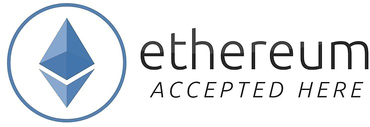 Ethereum Accepted Here PNG Clipart Background