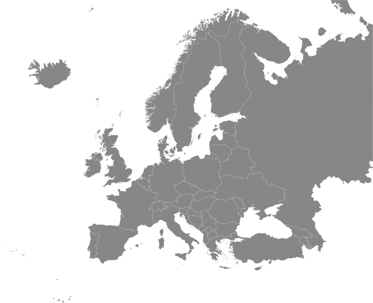 Europe Map PNG Clipart Background