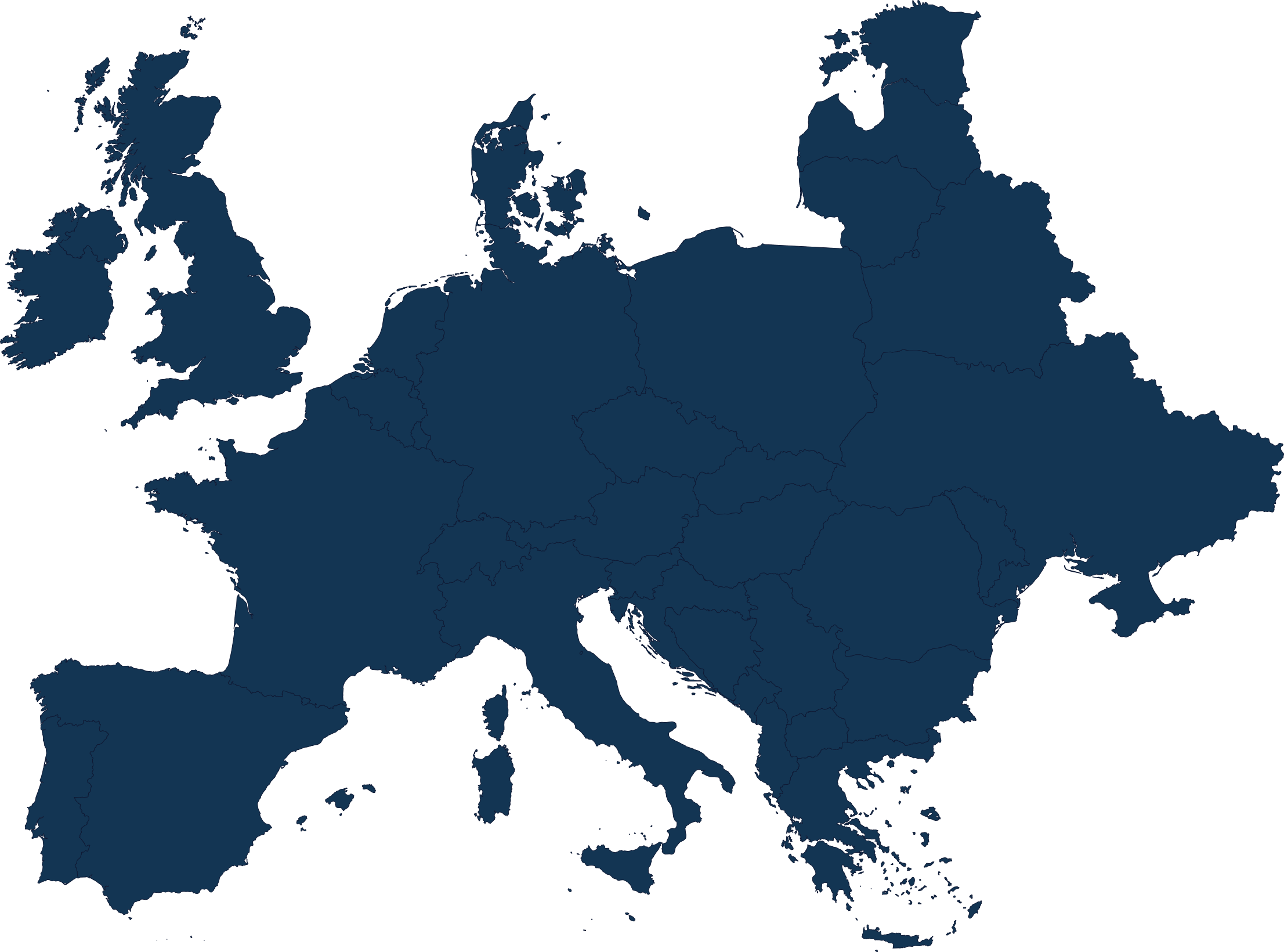 Europe Map Transparent File