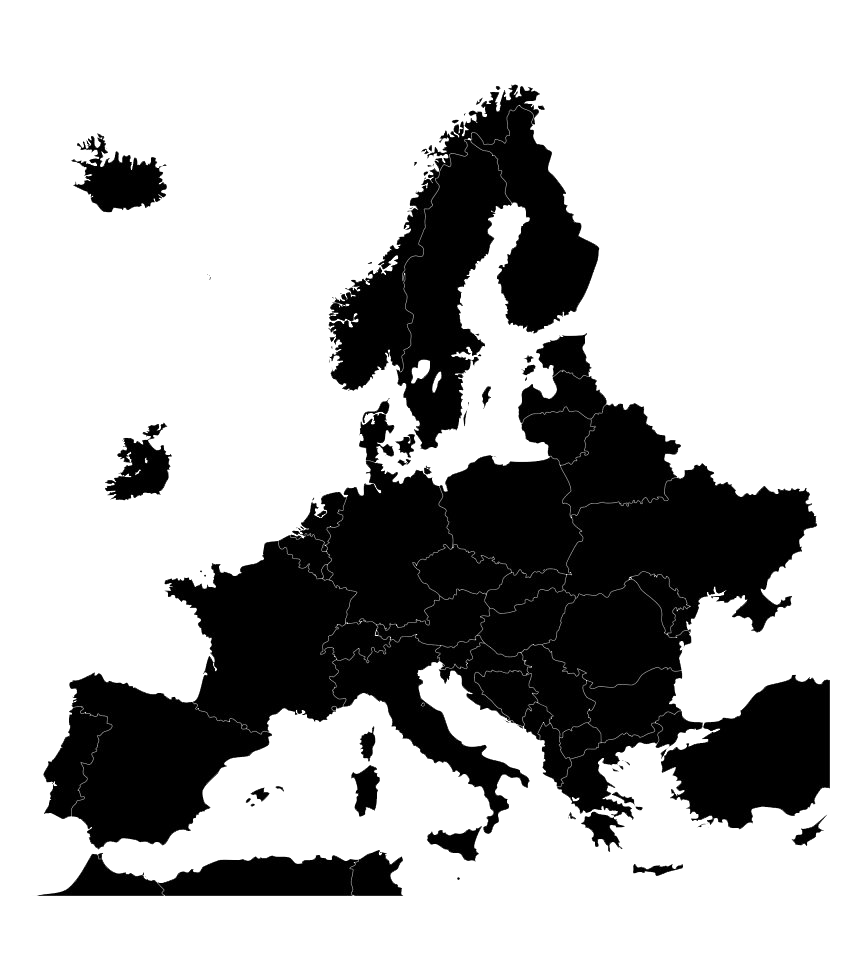 Europe Map Transparent Free PNG