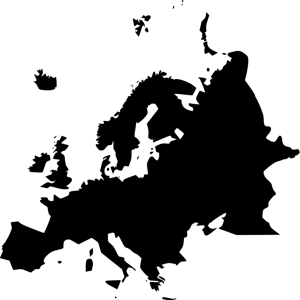 Europe Silhouette PNG Clipart Background