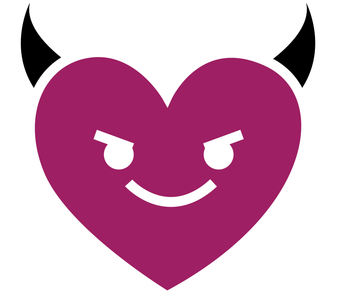 Evil Emoji Background PNG Image