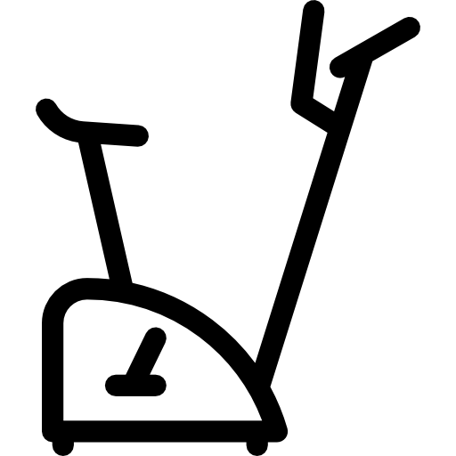 Exercise Bike Logo Background PNG Image