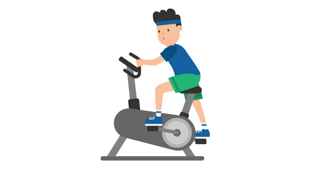 Exercise Bike Logo PNG Clipart Background