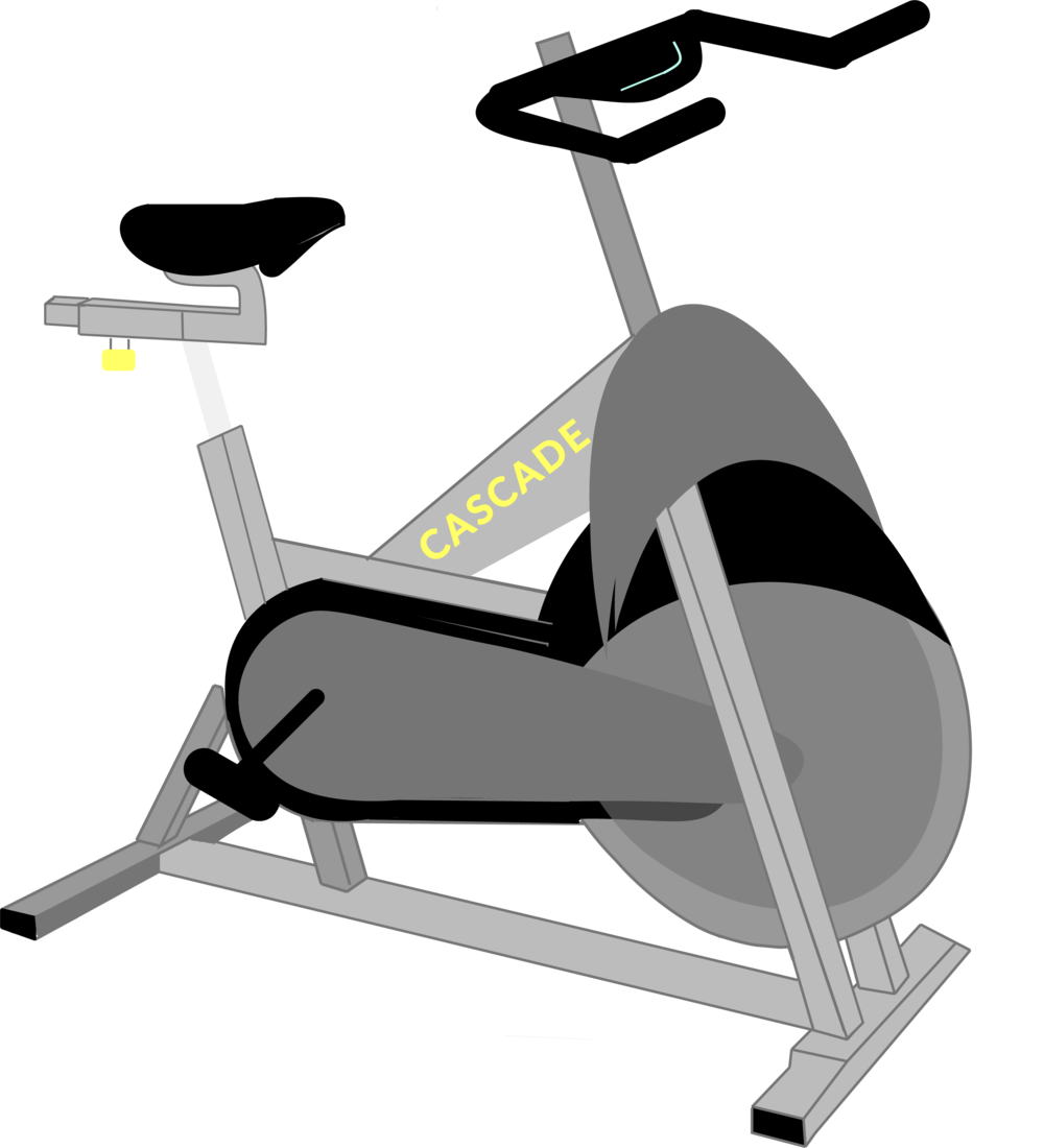 Exercise Bike Logo PNG HD Quality