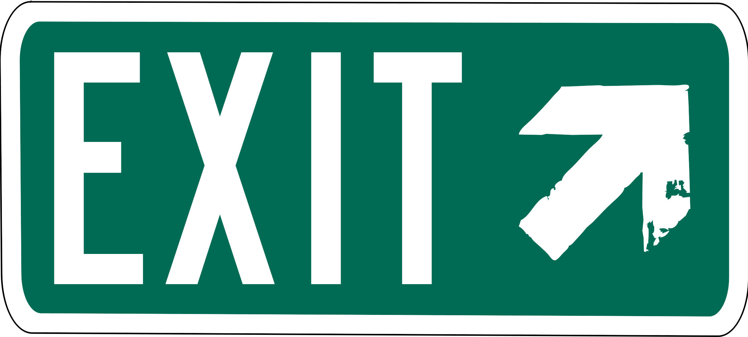 Exit Button Background PNG Image