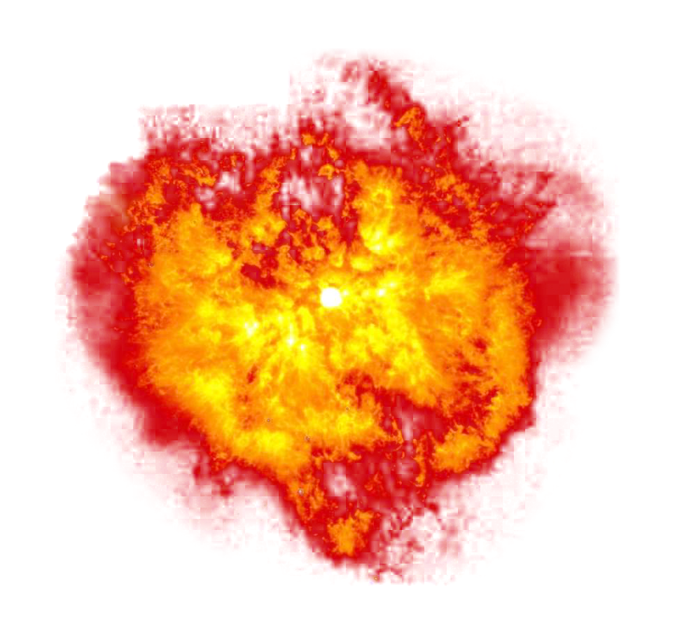 Explosion PNG Clipart Background