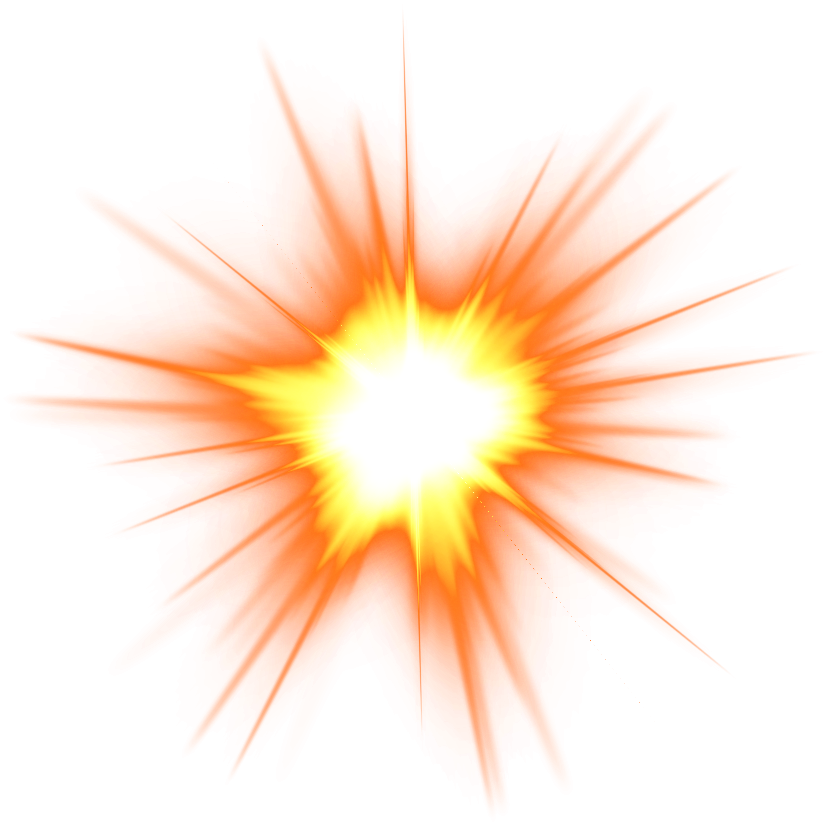 Explosion Vector Background PNG Image