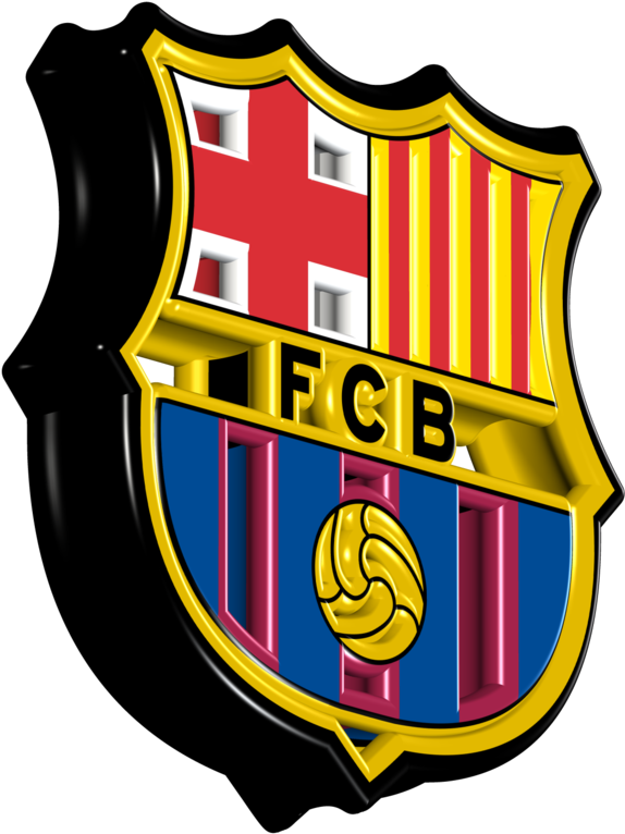 FC Barcelona Icon Background PNG Image