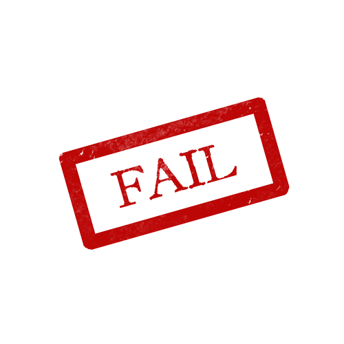 Fail Stamp PNG Images Transparent Background | PNG Play