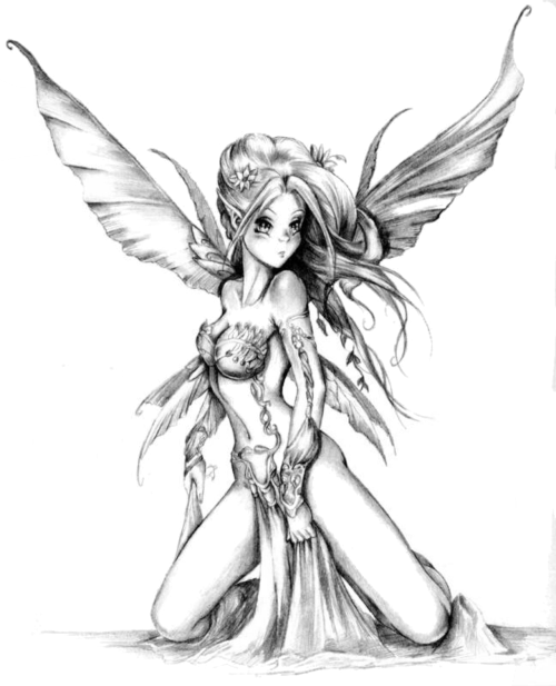 Fairy Angel Tattoo Transparent PNG