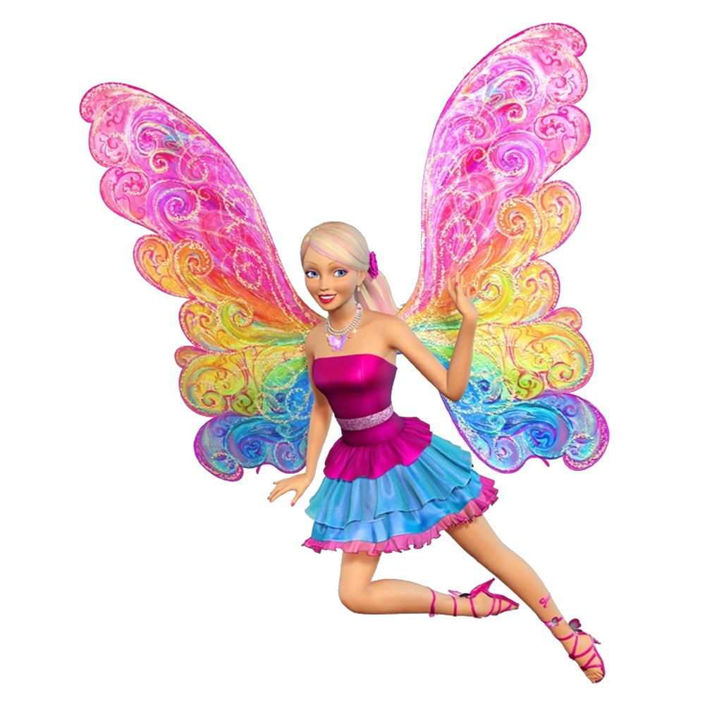 Fairy Barbie Doll Transparent File