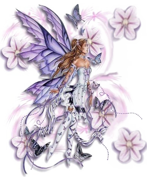 Fairy Tattoos Background PNG Image