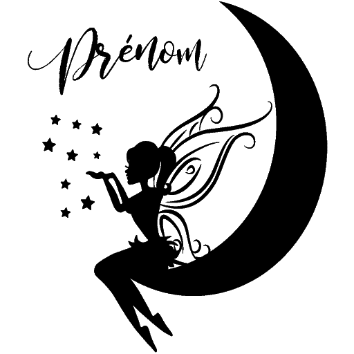 Fairy Tattoos Silhouette Background PNG Image