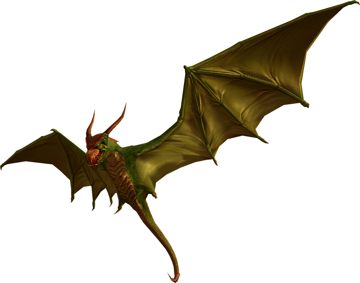 Fantasy Dragon Background PNG Image