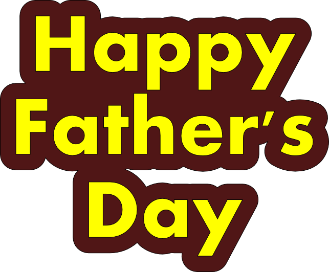 Fathers Day PNG Clipart Background