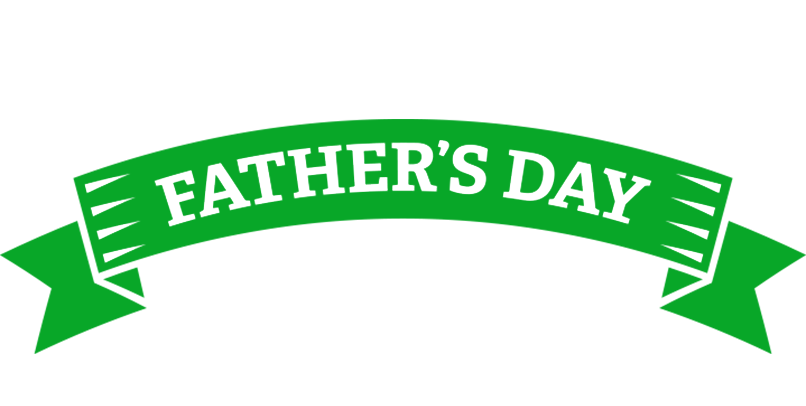 Fathers Day Text Background PNG Image