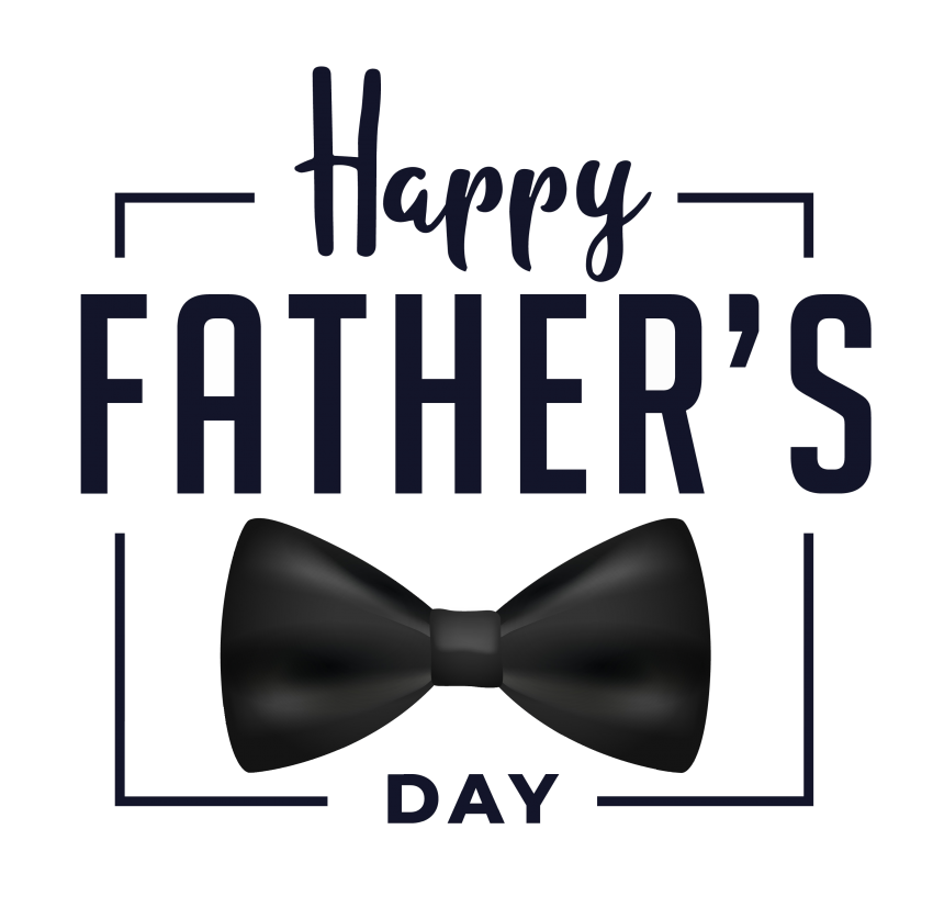 Fathers Day Text Transparent Background