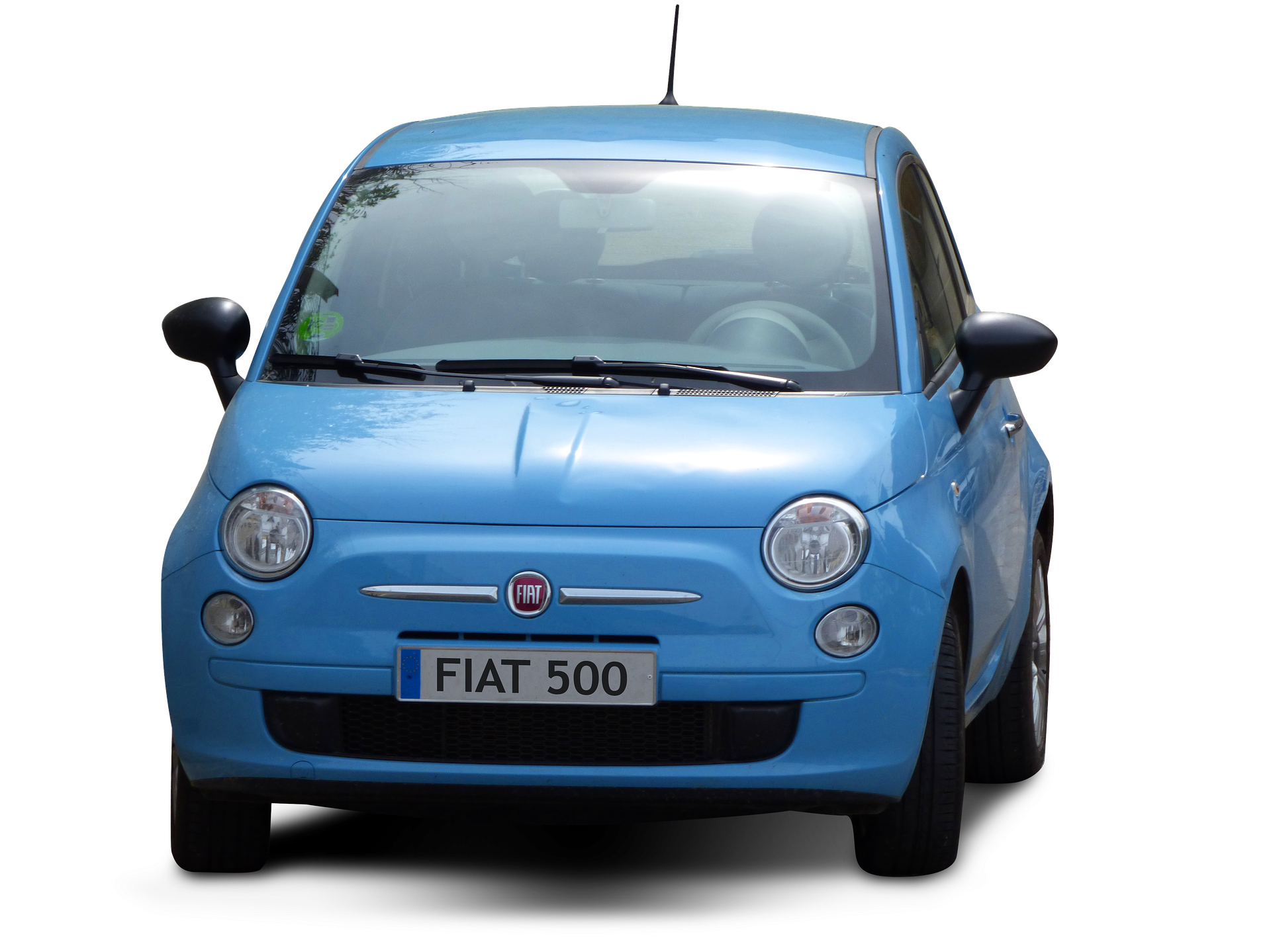 Fiat Blue Car PNG HD Quality
