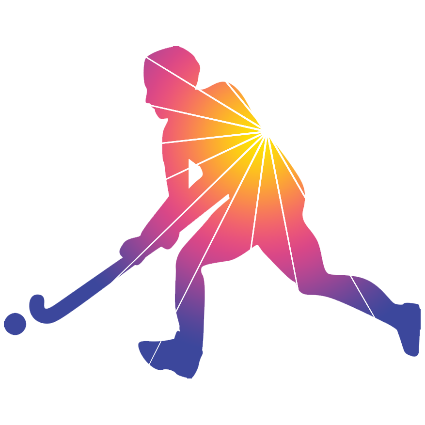 Field Hockey Vector PNG Clipart Background