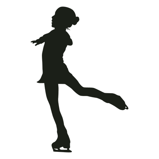 Figure Skating Silhouette Transparent PNG