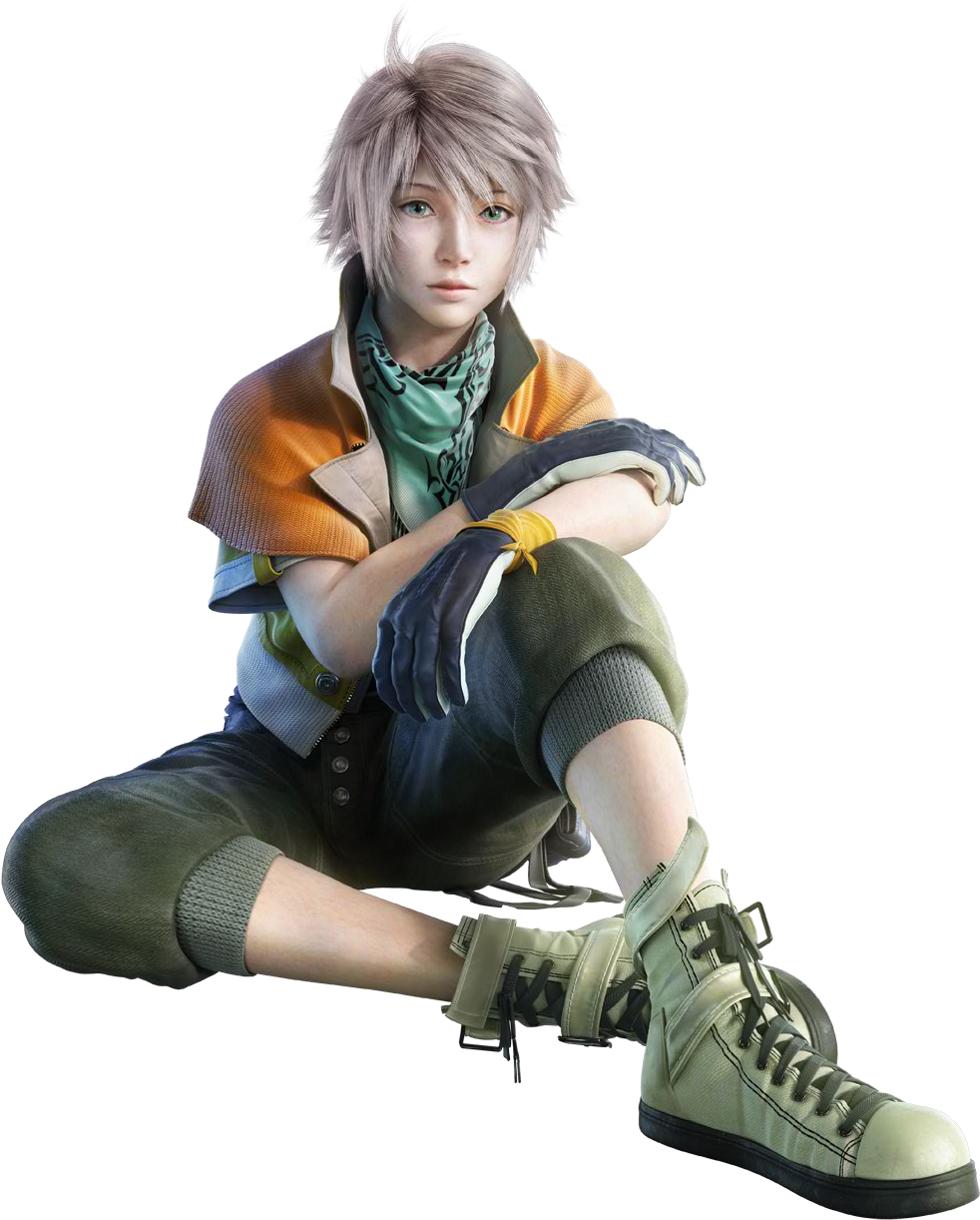 Final Fantasy Character Background PNG Image
