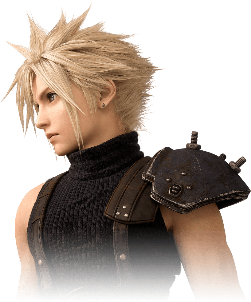 Final Fantasy VII Remake Character PNG HD Qualidade