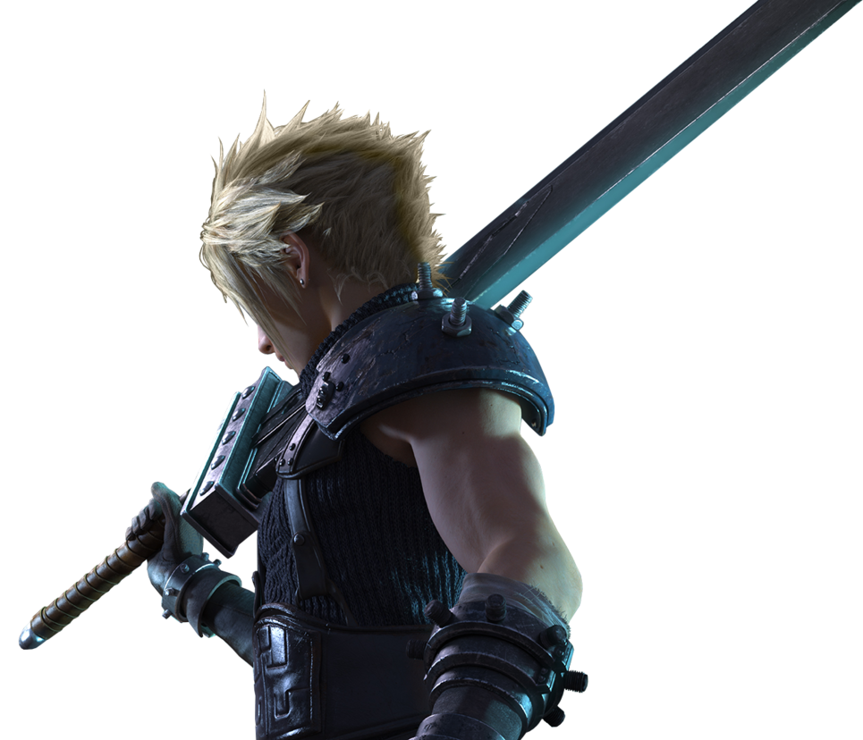Final Fantasy VII Remake Vector PNG HD Quality
