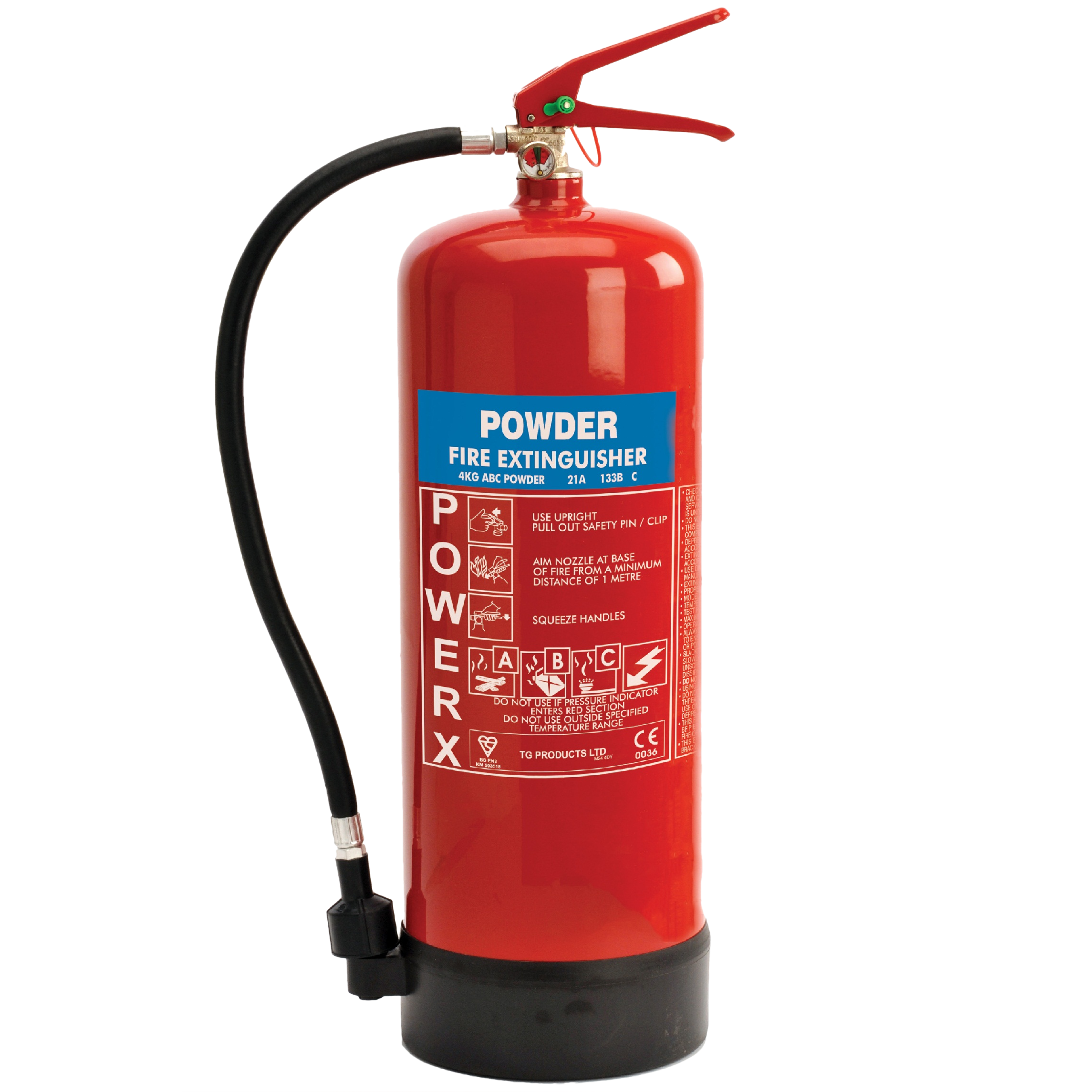 Fire Extinguisher Background PNG Image