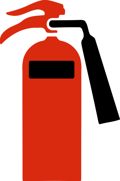 Fire Extinguisher Logo Background PNG Image