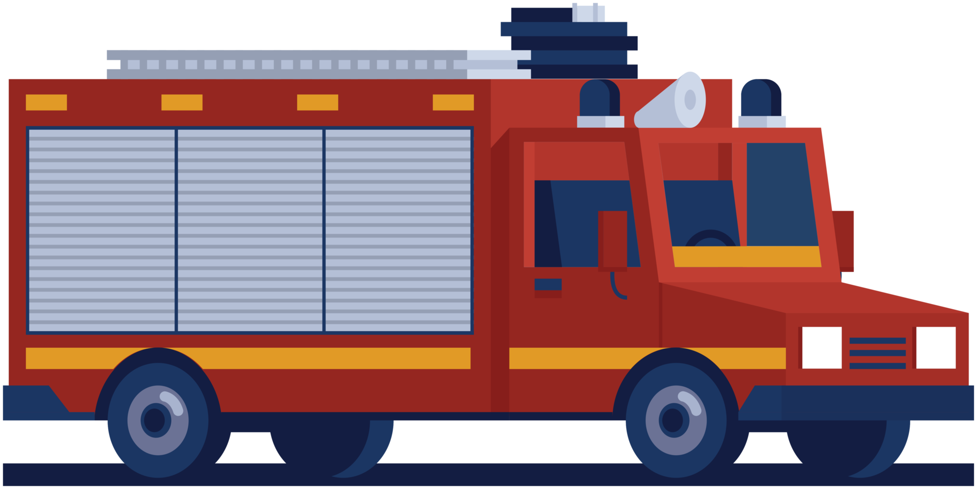 Fire Truck Emergency Transparent Free PNG