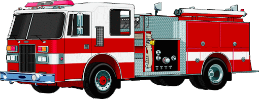 Fire Truck PNG Clipart Background