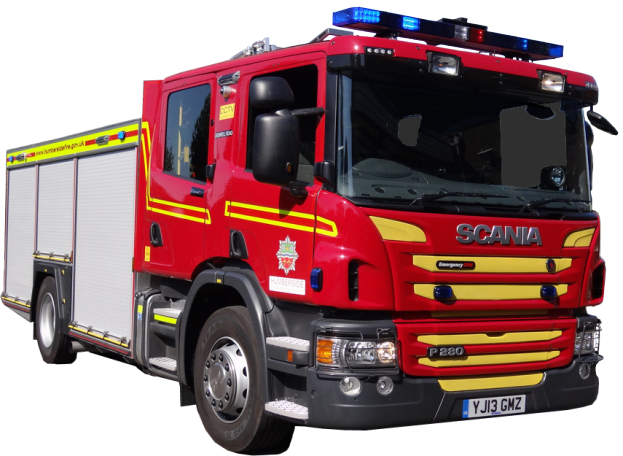 Fire Truck PNG HD Quality